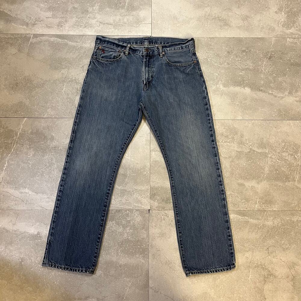 Polo Ralph Lauren Vintage Denim Jeans – Classic Straight Fit (35x32)